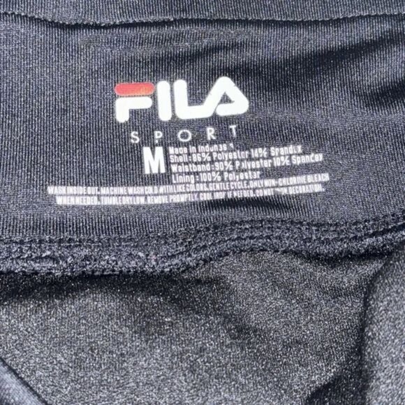 Fila Sport Womens Colorblock Athletic Shorts M - Picture 2 of 8
